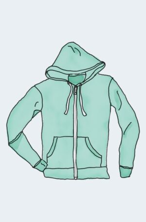 Sudadera con cremallera